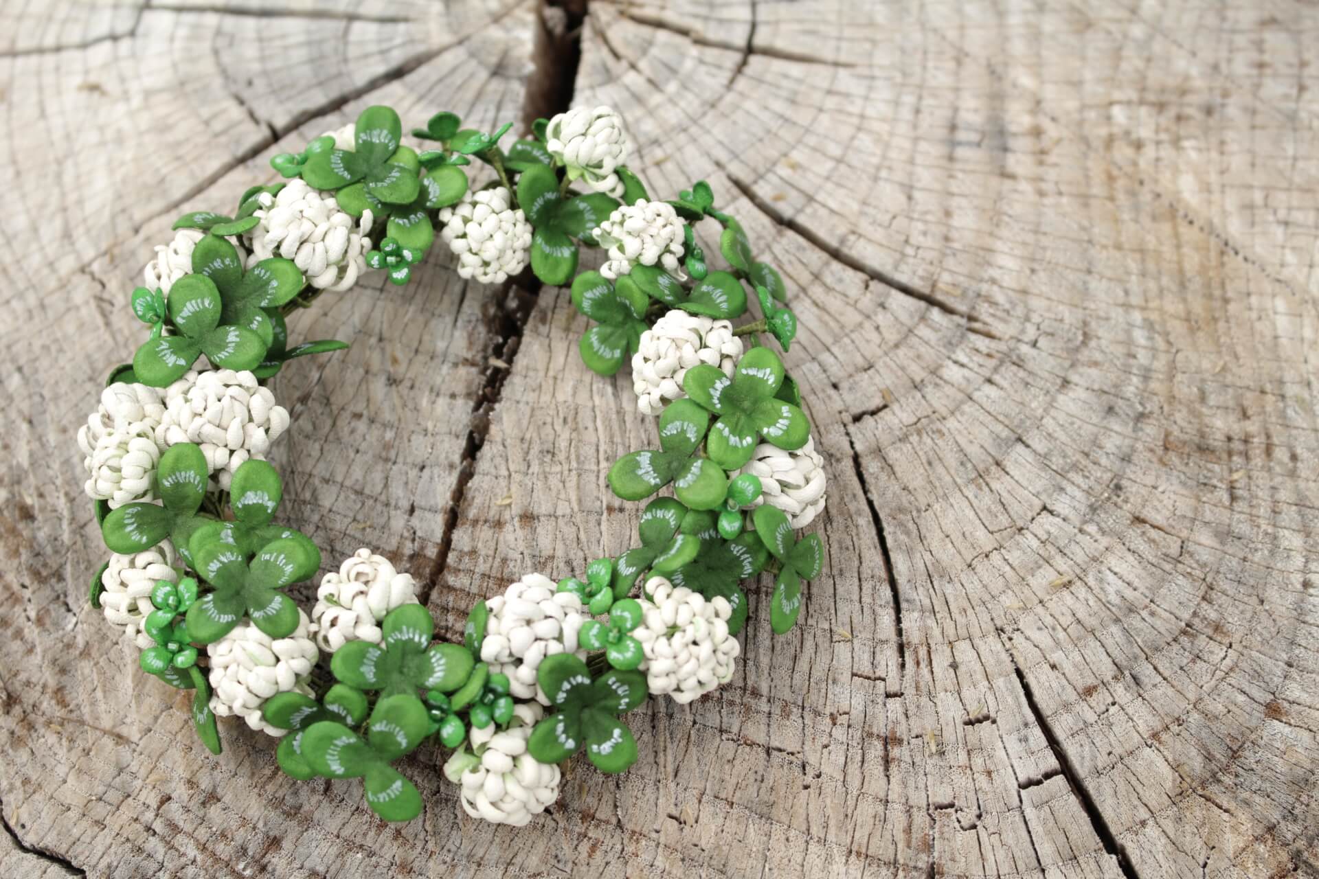 革のお花の作品7