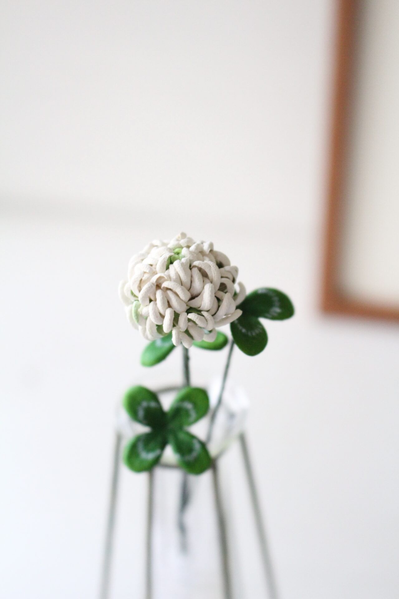 革のお花の作品8